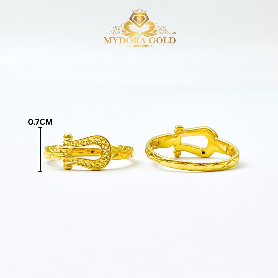MYDORA Cincin Golden Belt (5G) l EMAS 916/22K