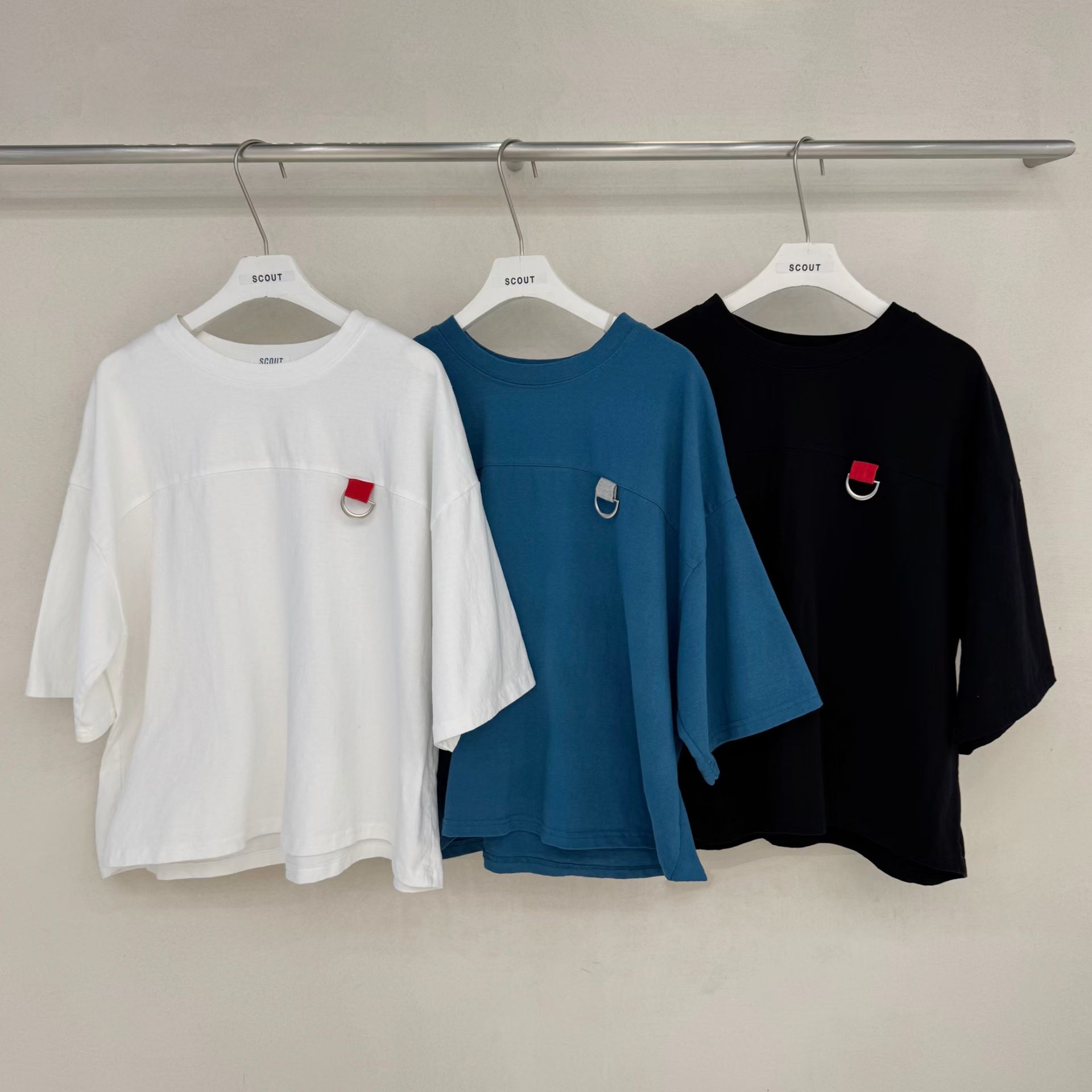 SC OY metal ring tee 