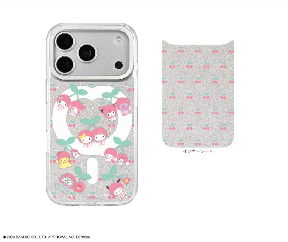 日本直送🇯🇵Sanrio iPhone18 Pro / 17 Pro MagSafe 対応 ケース