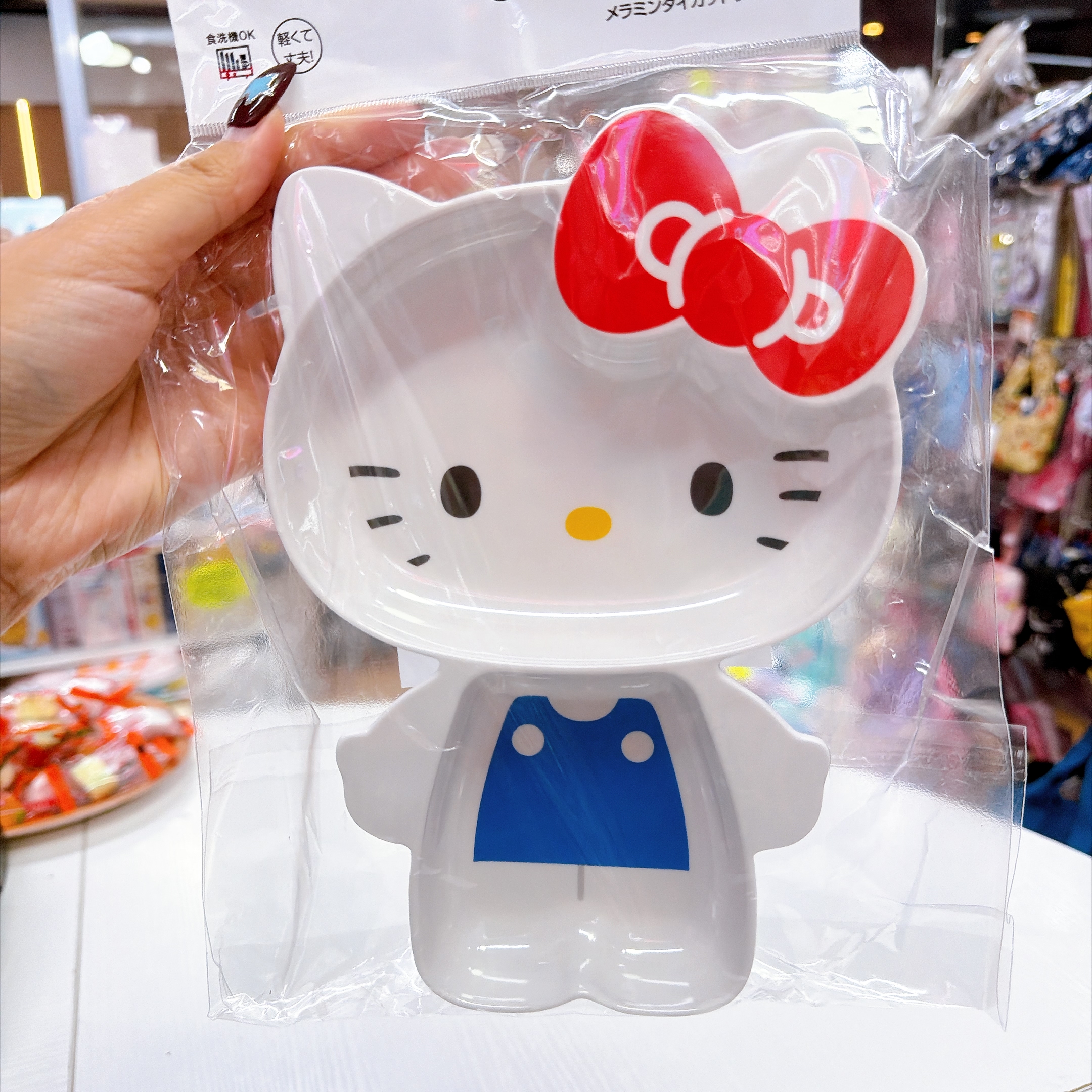 日本直送日本製造Hello kitty skater 碟 耐熱100
