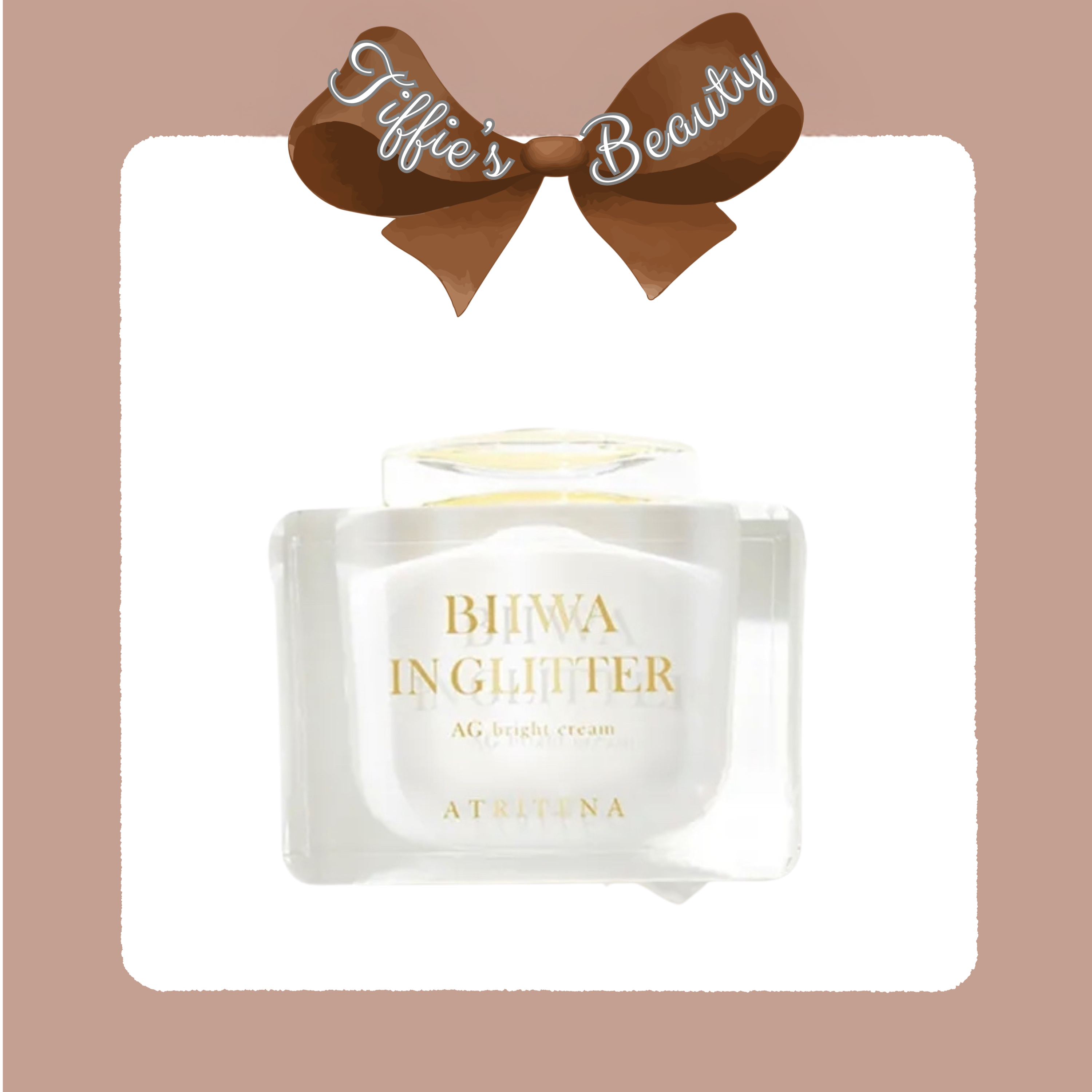 Atritena BIIWA IN Glitter bright cream 外泌體素顏霜