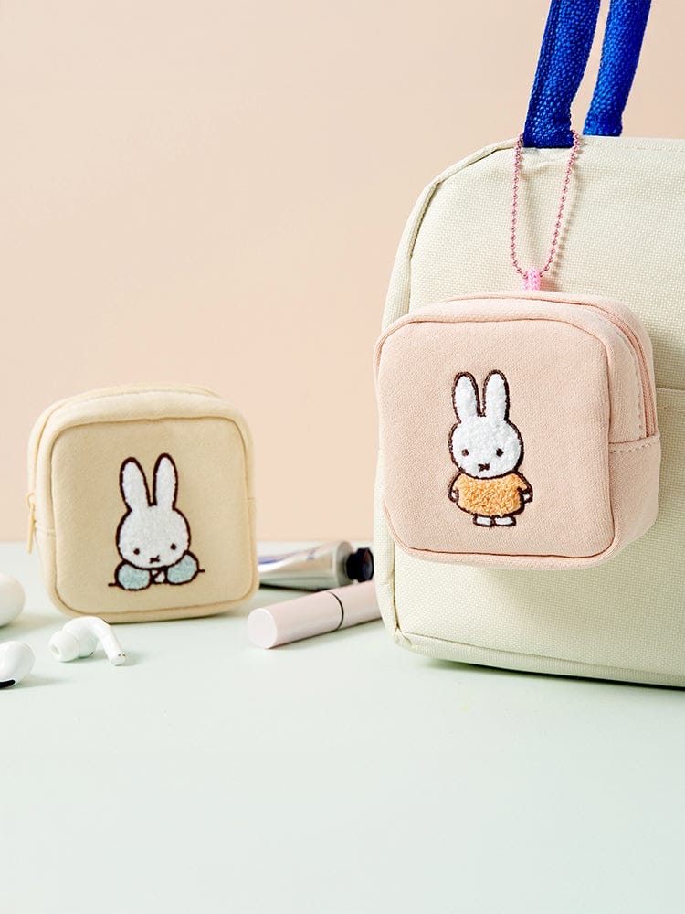 📦訂購 韓國代購 Line Friends 米菲 miffy MINI EMBROIDERED POUCH 小物袋
