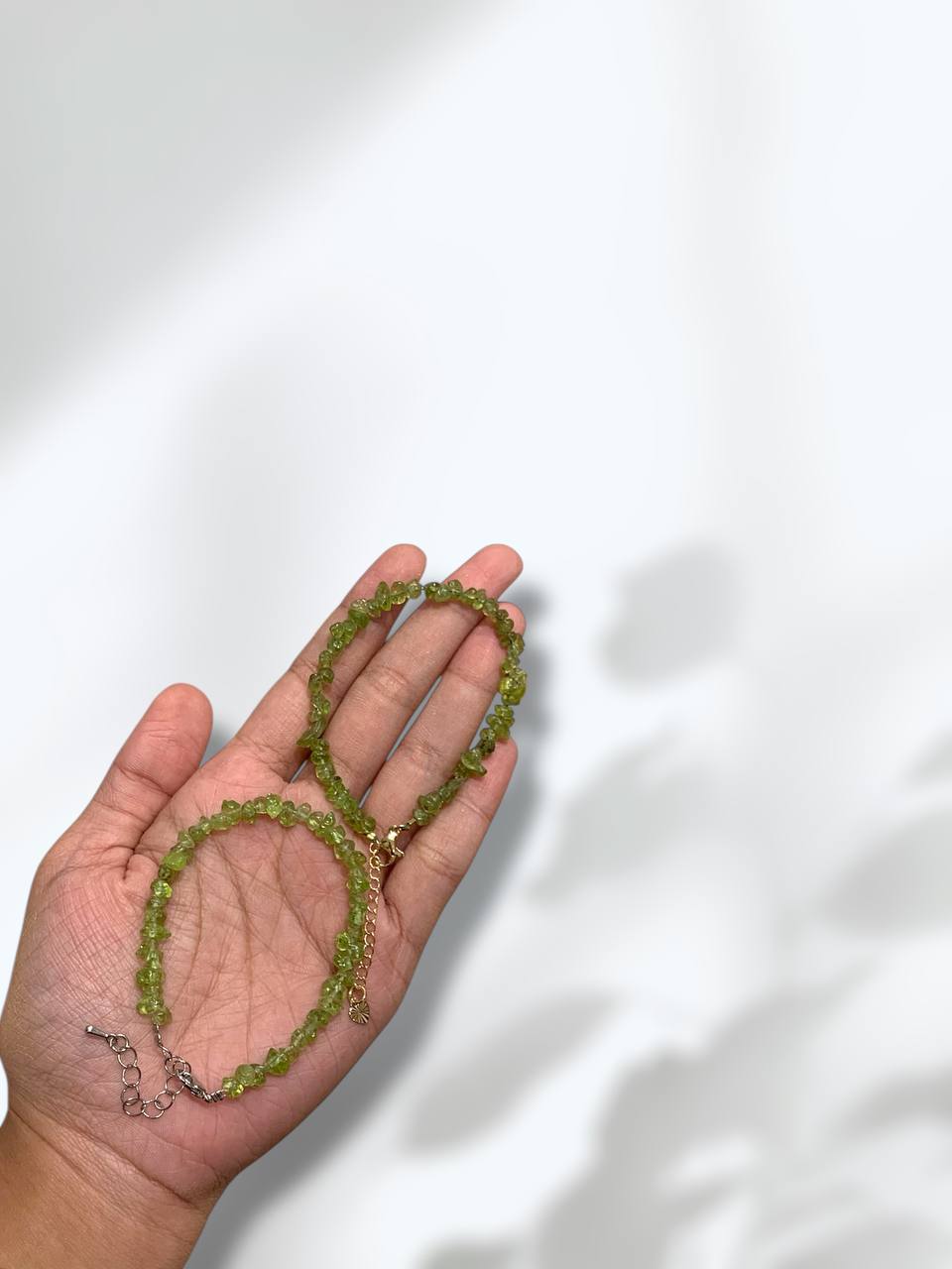 Peridot Crystal Bracelet 