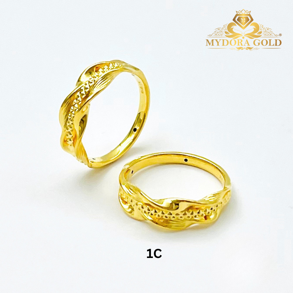 MYDORA EMAS 916 Cincin Twisted Glam (5G) l EMAS 916/22K