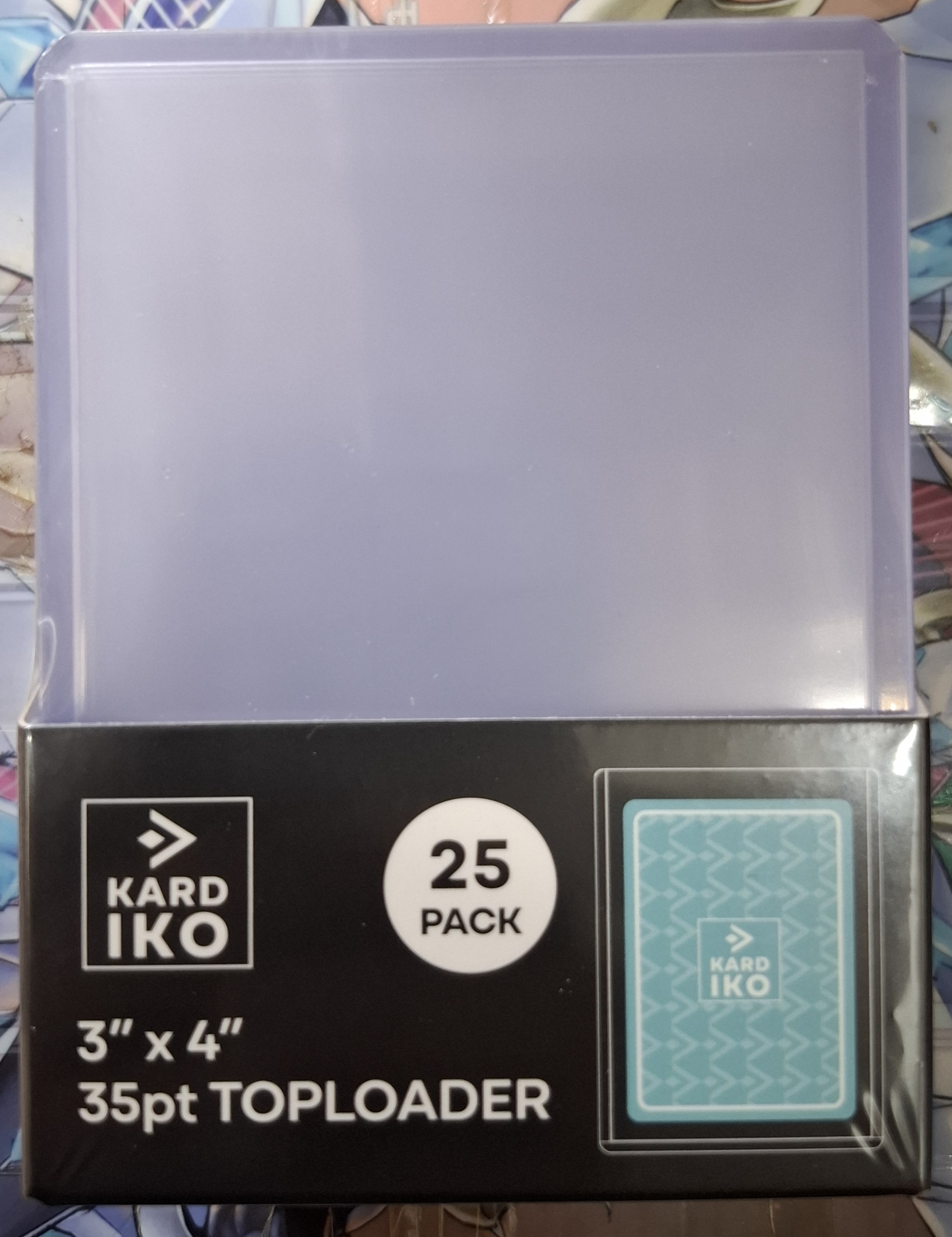 KARD IKO 頂部裝入卡夾 3 英寸 x 4 英寸 Topload