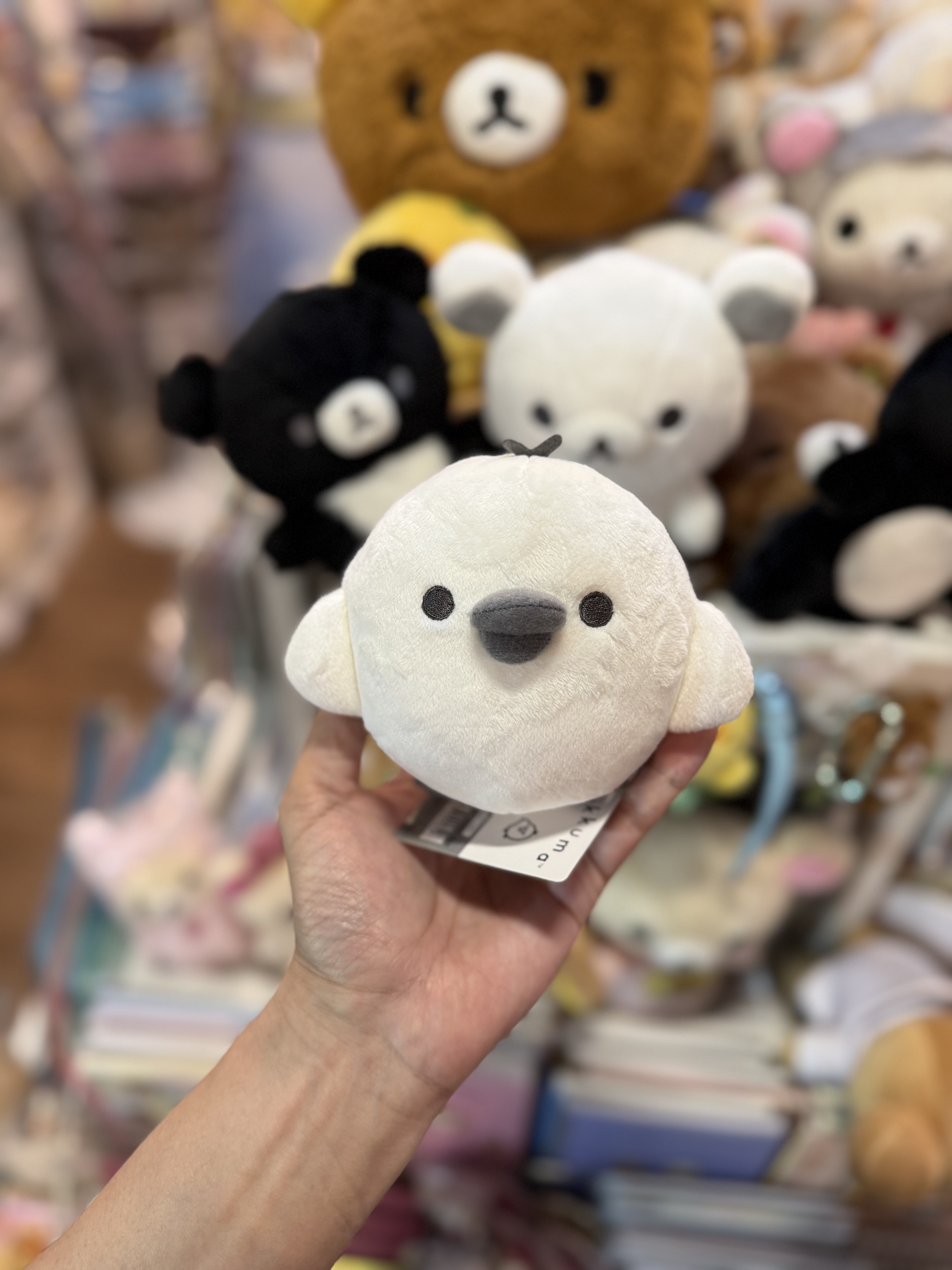《現貨》全新Rilakkuma黑白造型公仔