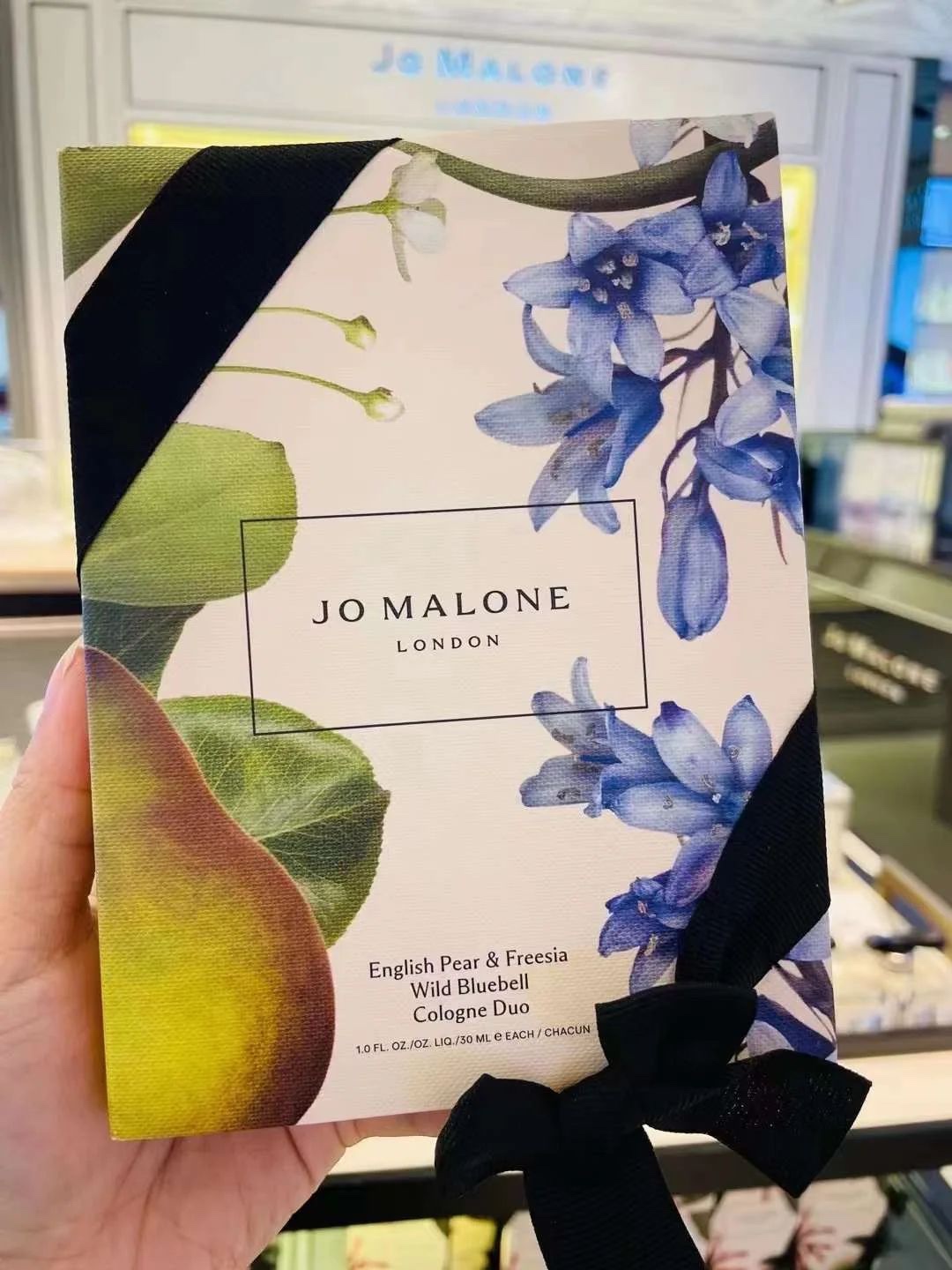 JoMalone 特別版藍風鈴30ml +英國梨 30ml