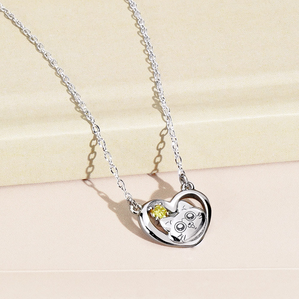 📦訂購 台灣限定 STORY 故事銀飾 轉生成貓咪的大叔 純銀頸鏈