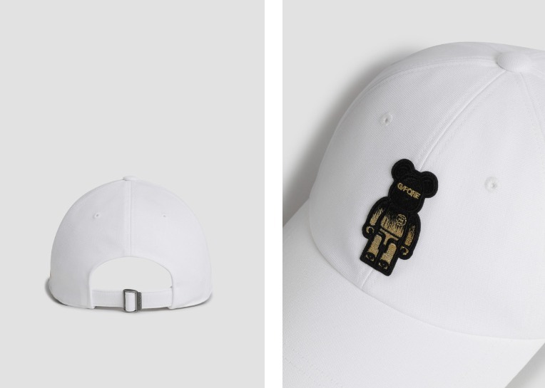 G/FORE BEARBRICK CAP - 白