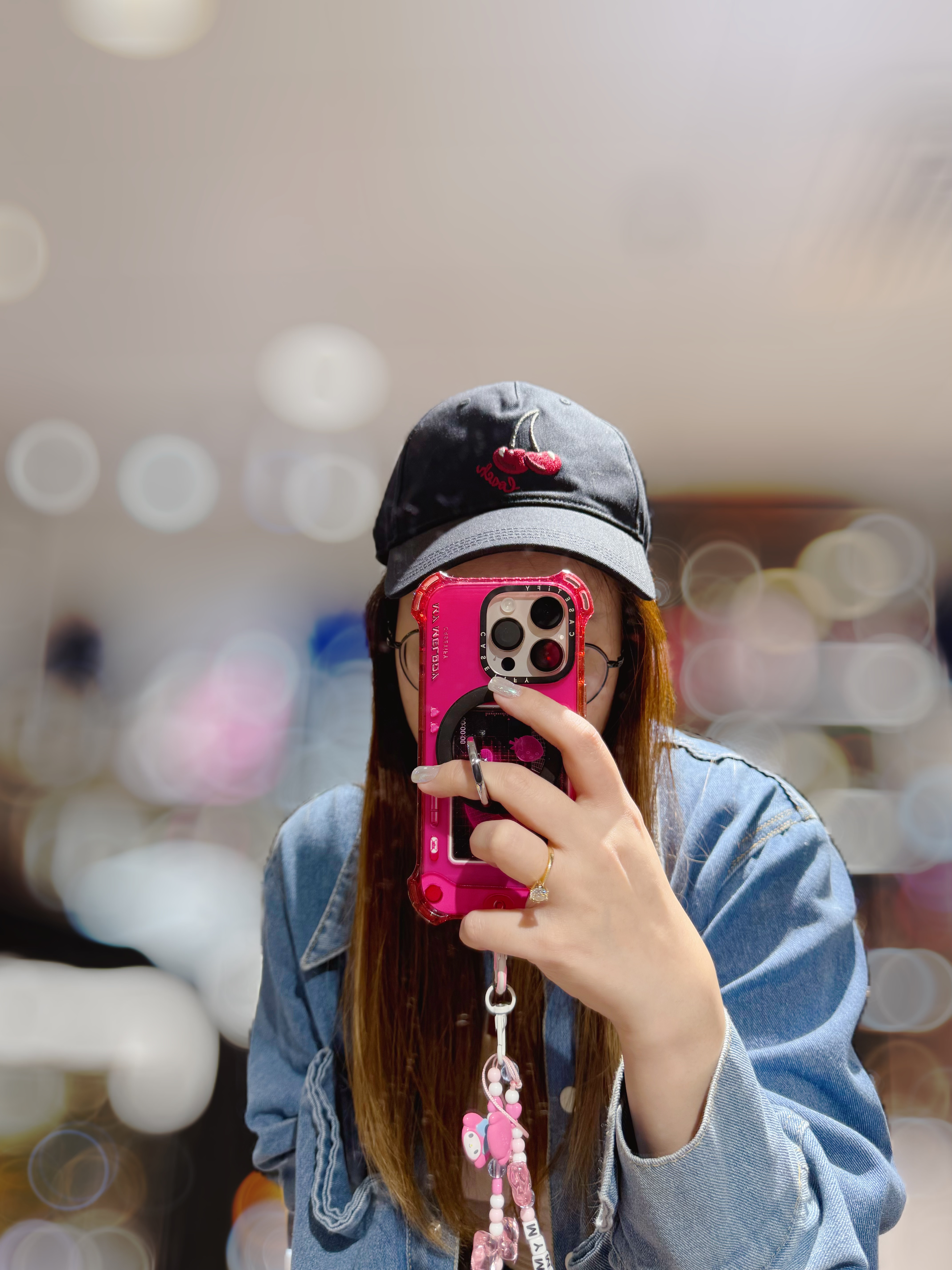 Coach cap cherry/blk