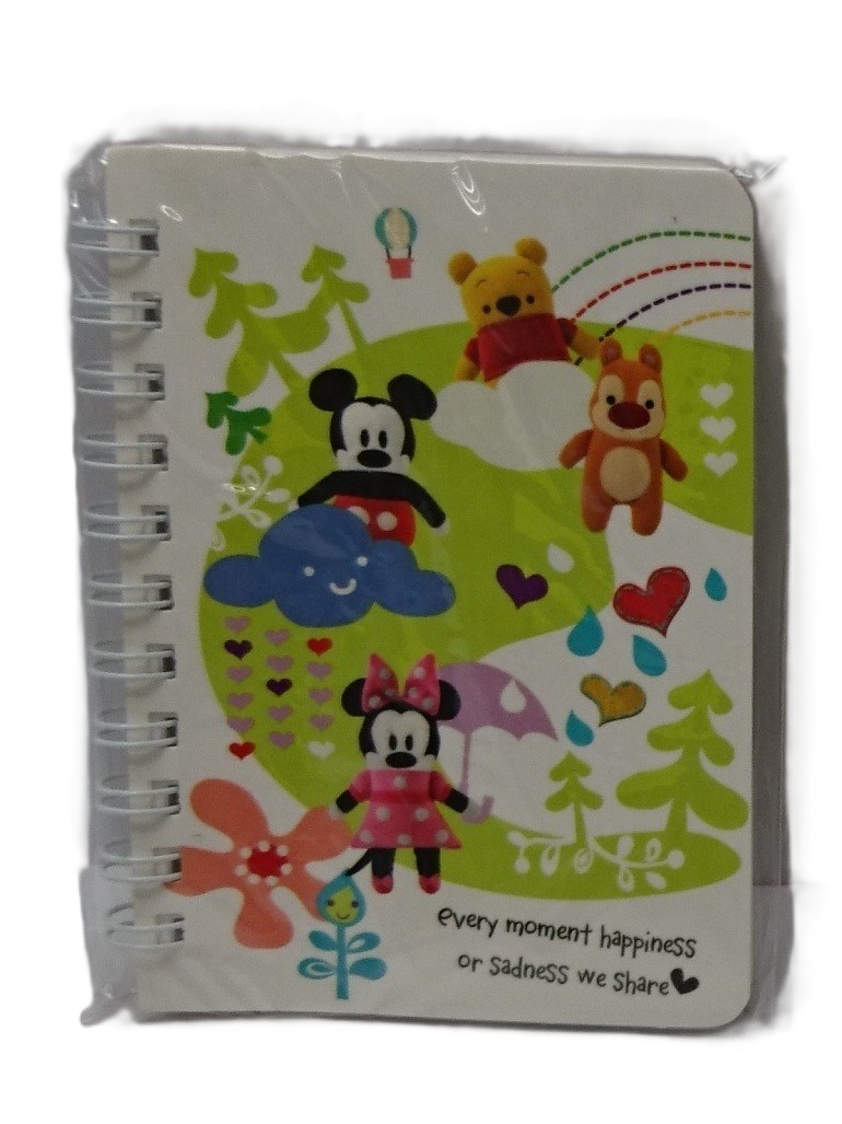 可愛側掀筆記 Mickey And Friends (DPMA-1009A)