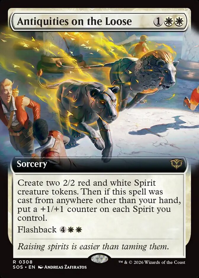 [EN] [Foil] Antiquities on the Loose [SOS-308] R