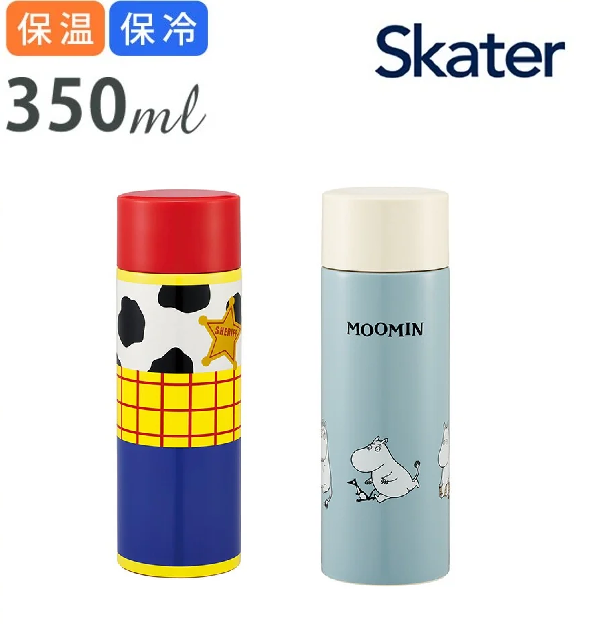 🆕【⭐訂購⭐】🌀 🇯🇵 日本直送 #Skater 不銹鋼保溫水樽 (350ml)［10款選］🌀 [PLJD-0275][261211]