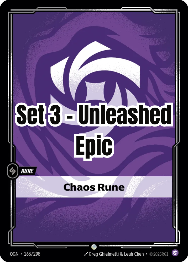 Unleashed - Epic - Chaos Rune (Set 3)