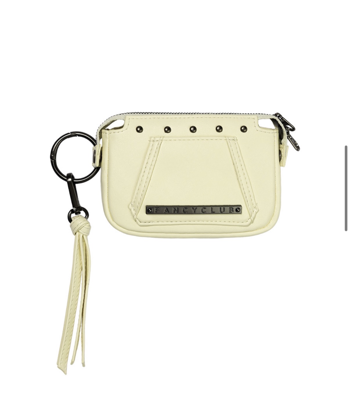 Fancyclub VEIL STUD WALLET (LIGHT YELLOW) F26QE986