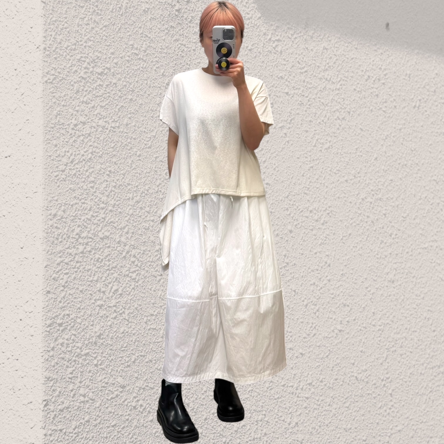 221304 側長短䄂闊Tee