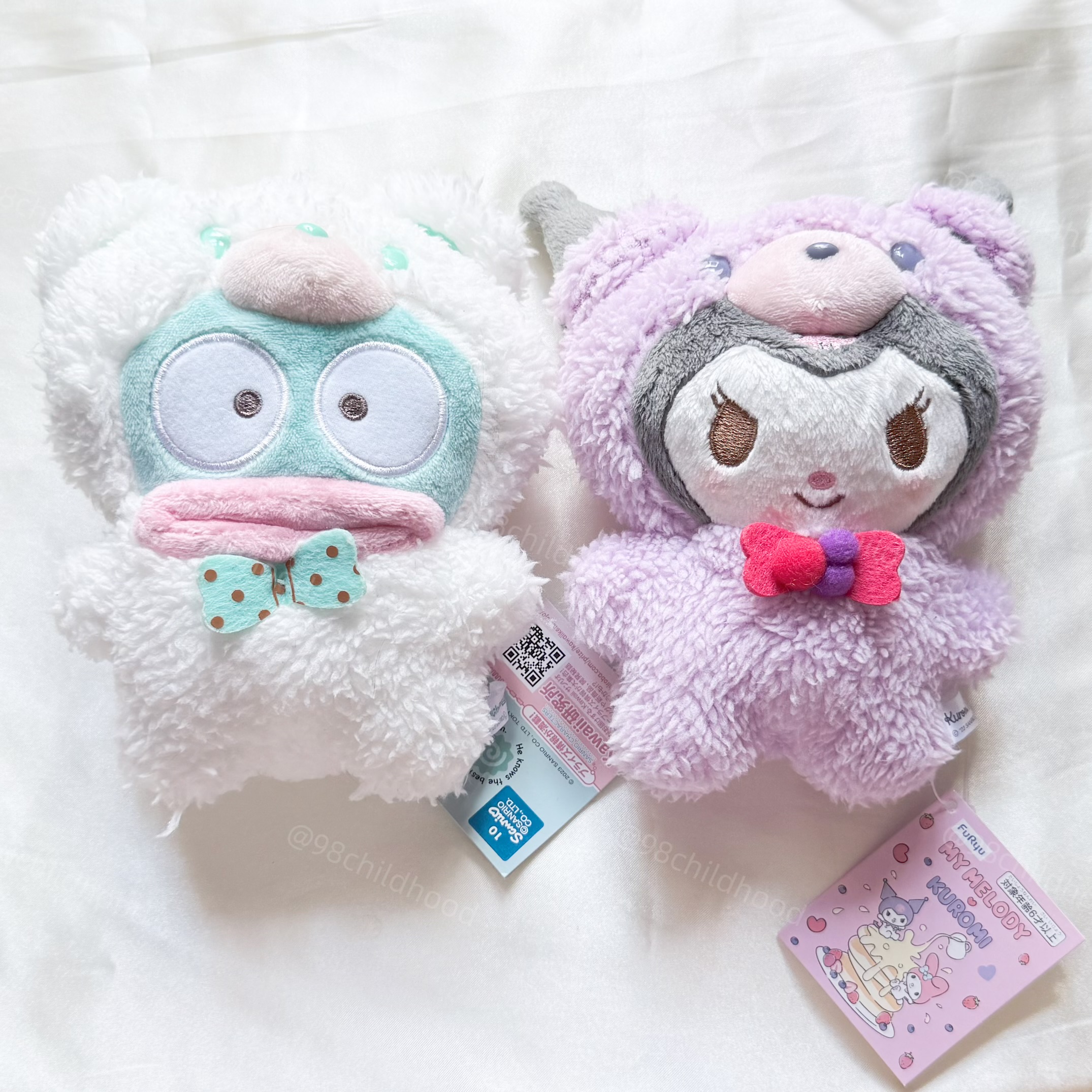 孤品 - Sanrio Kuromi/水怪 cos熊公仔