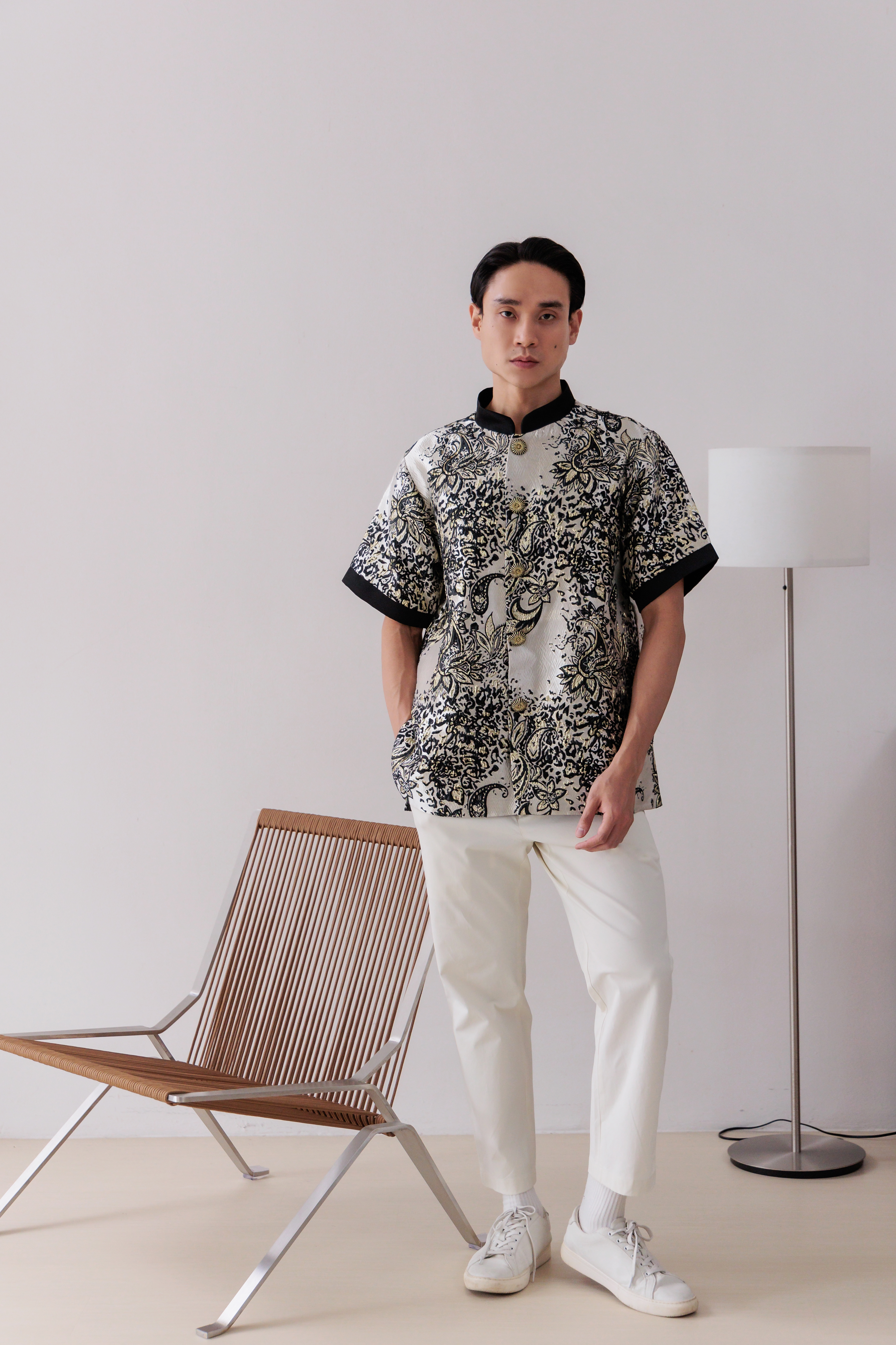 【Pre- Order】Gilded Majesty Elegance shirt 臻华盛景 M260