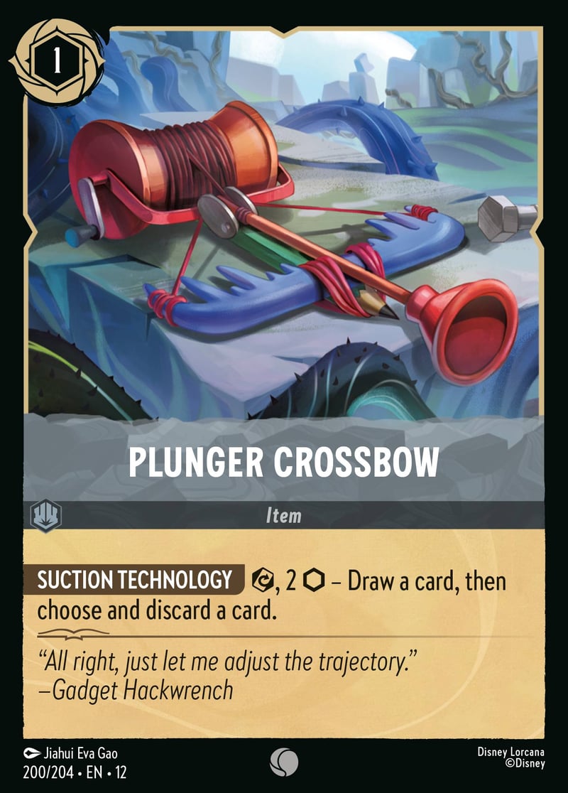Plunger Crossbow | Set12-200 | Non-foil