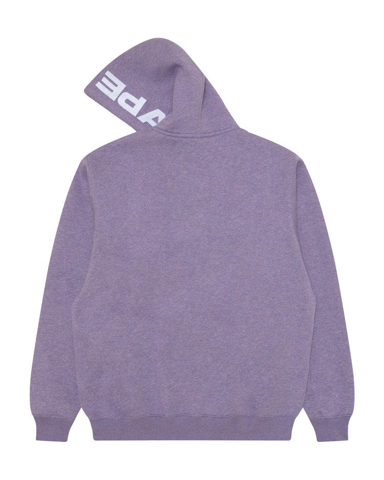 AAPENOW moonface zip-up hoodie (D379XBR)