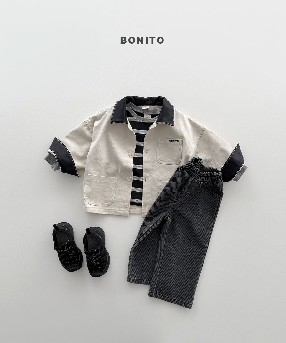Bonito | Leather Collar Jacket