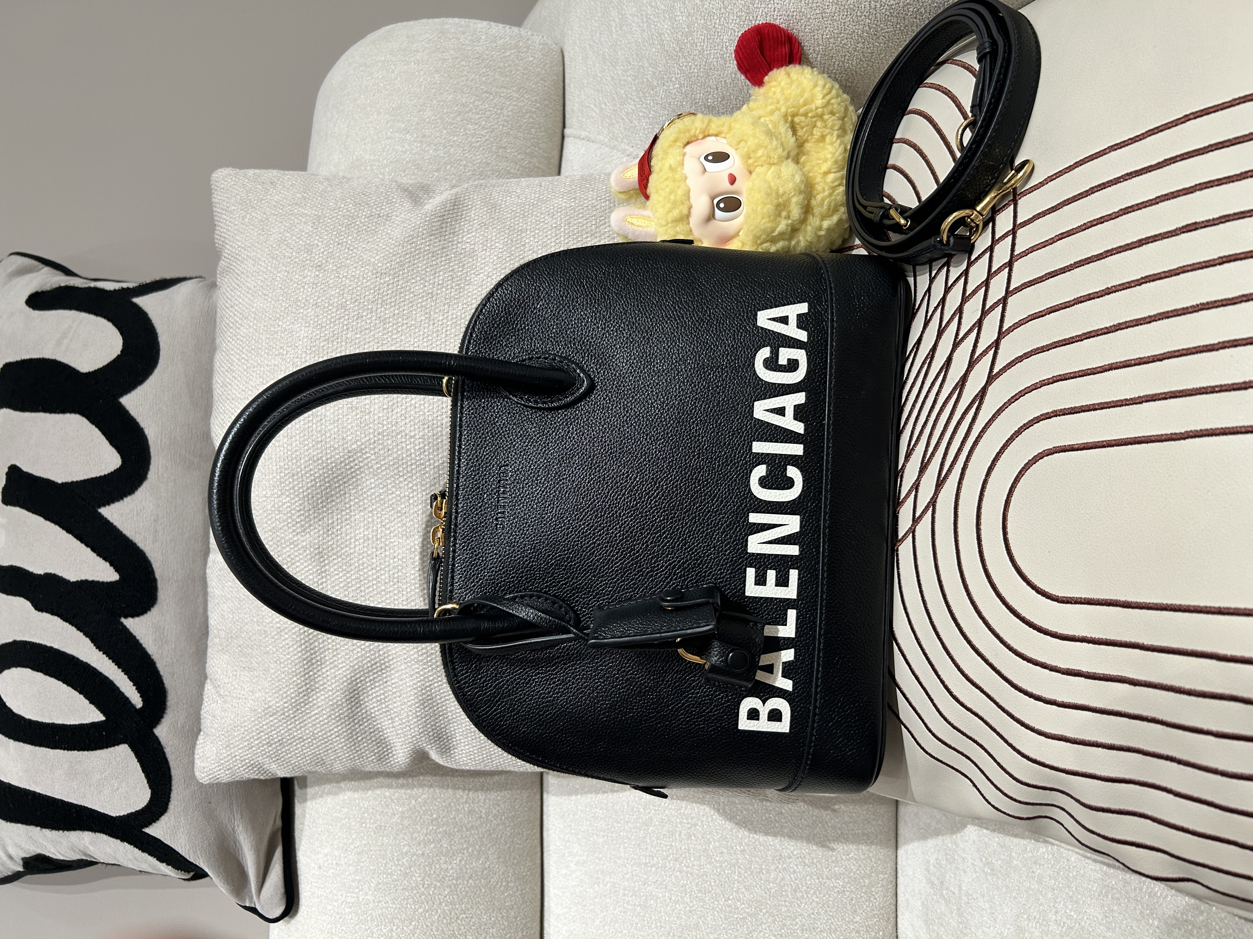 Balenciaga Ville 2way Bag 黑色牛皮 100%Authentic, 98%New ✅Key Lock✅Dust bag