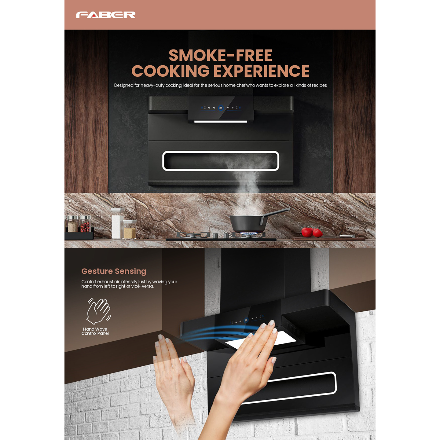 Faber 1600m/h Megaflex Built-In Hood (MEGAFLEX 90BK)