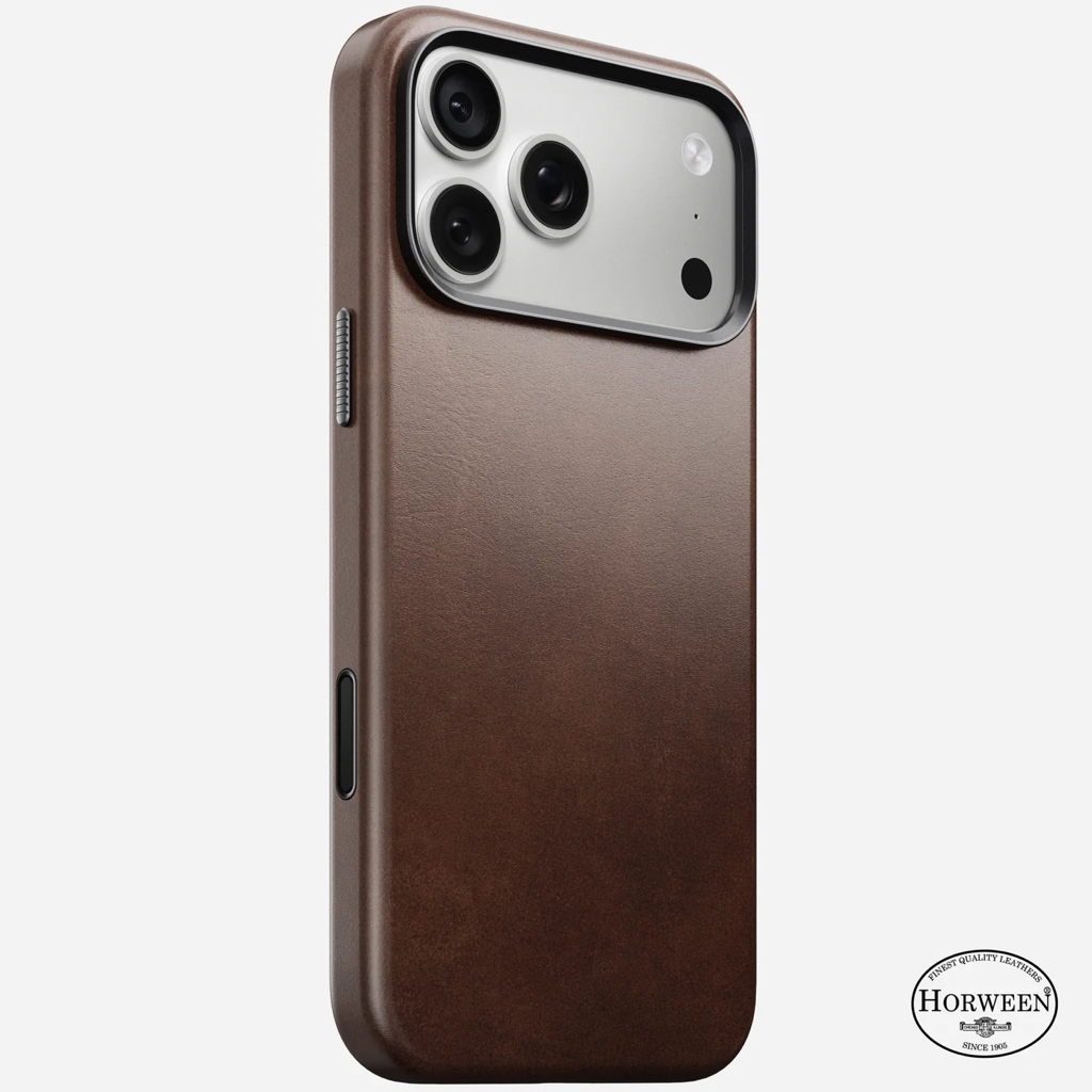 Nomad (Horween)Traditional Leather Case For iPhone18/17Pro 系列