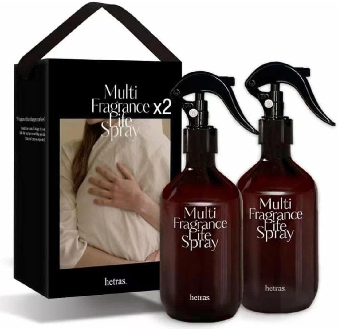 韓國🇰🇷直送✈️Hetras空氣清新殺菌除臭多用途香氛噴霧 300ml x2