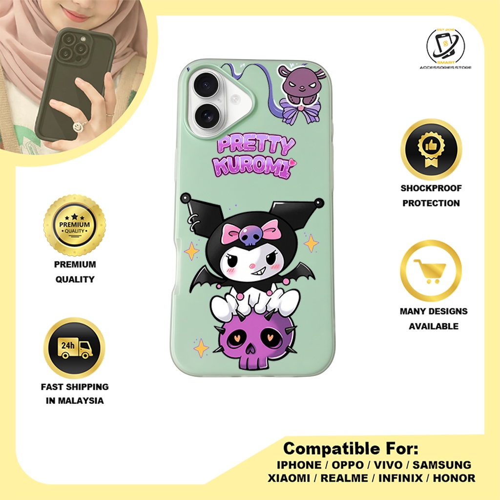 JELLY CASE PHONE FOR IPHONE - DESIGN KUROMI C
