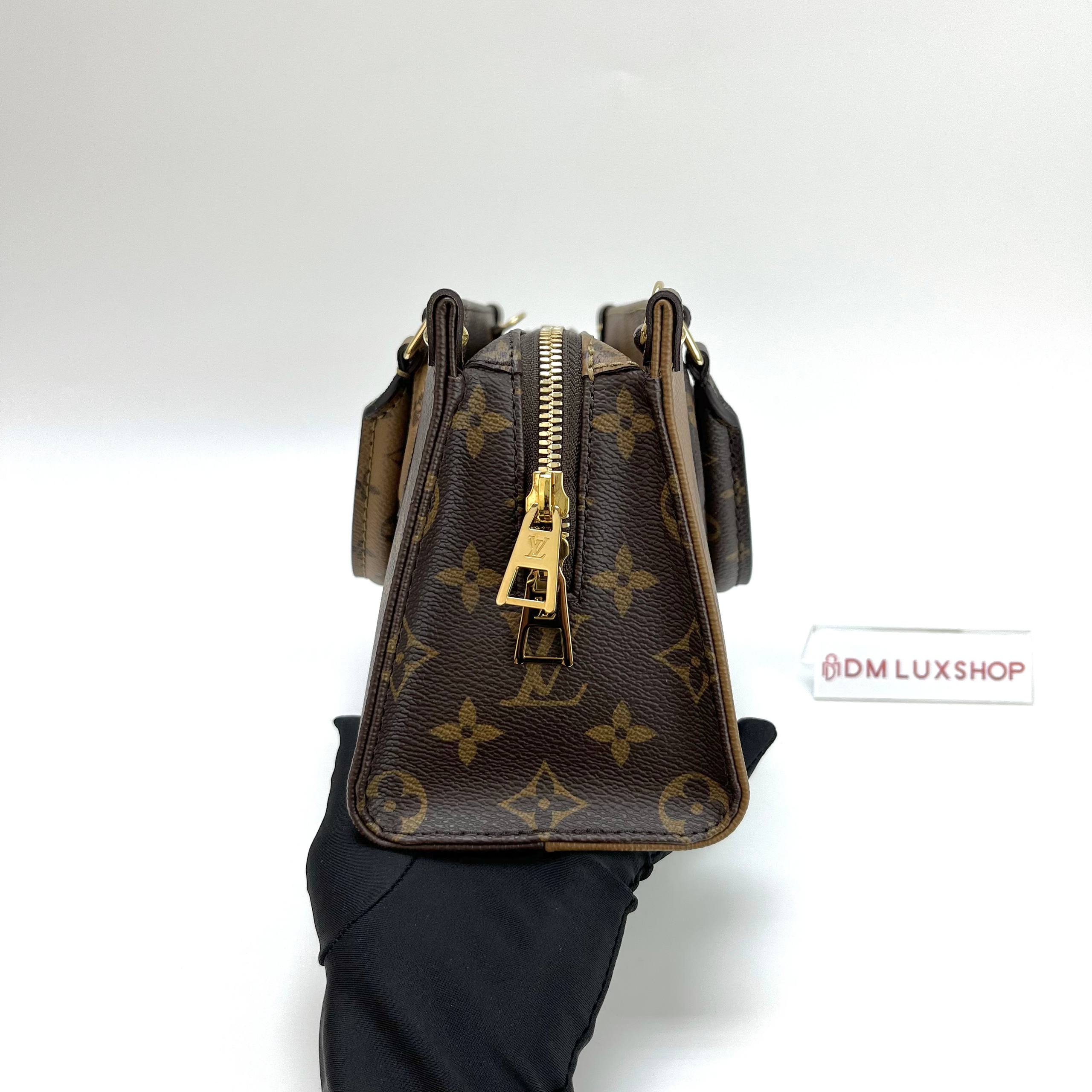 LV Reverse Monogram OnTheGo East West GHW