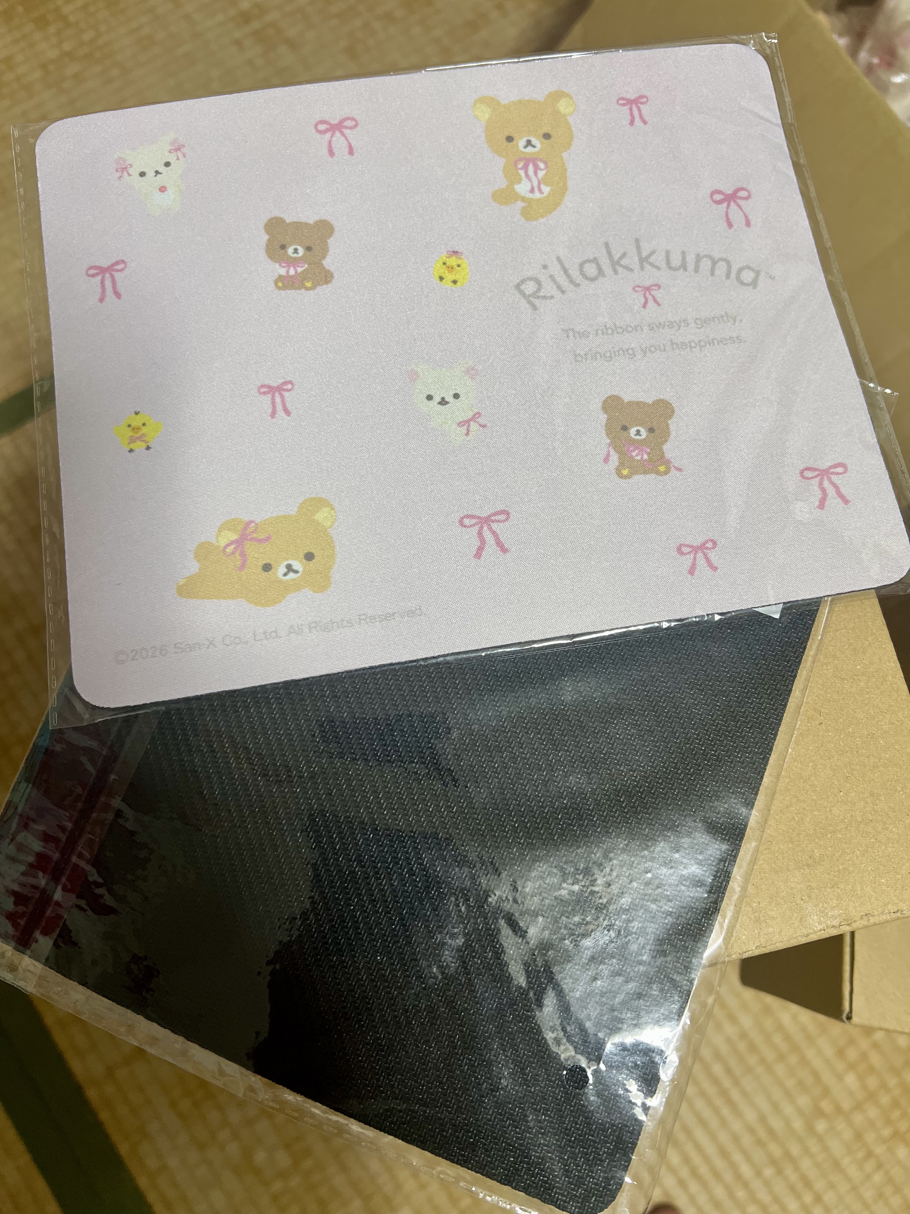 鬆弛熊 Ribbon系列滑鼠墊