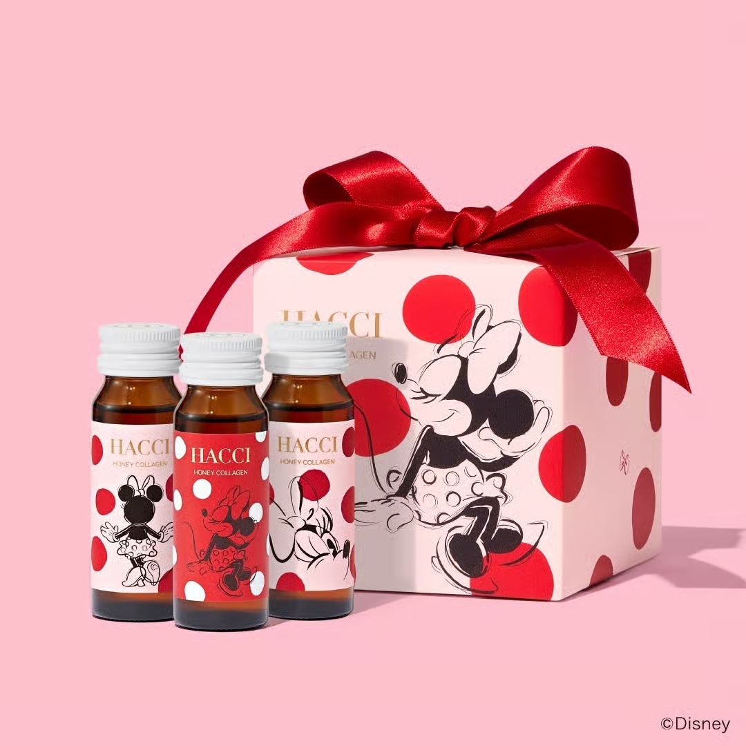 🎀【預訂】 HACCI x Minnie 蜂蜜膠原蛋白9瓶