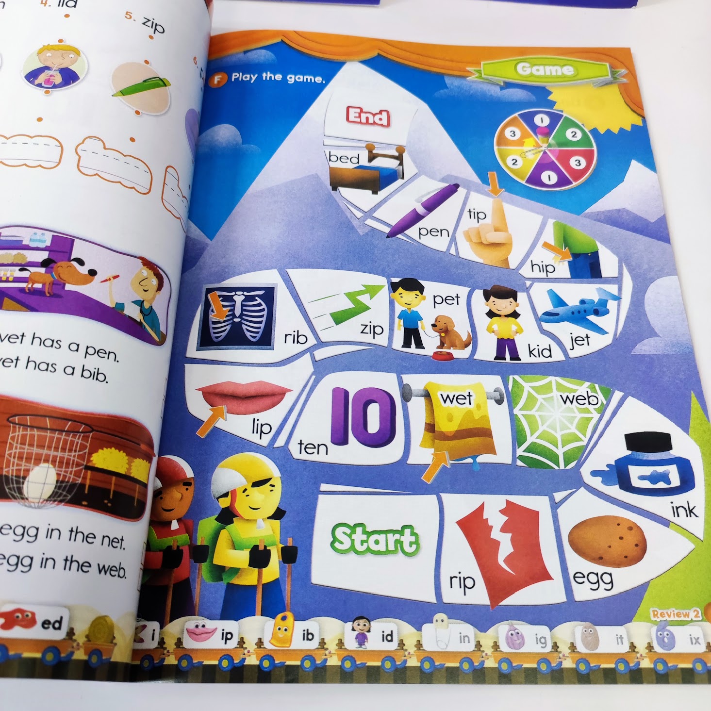 點讀Oxford Phonics World (Level 1-5) 牛津練習本一套10本 自然拼讀phonics字母發音教材  C26