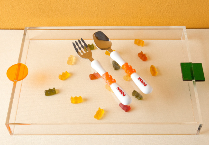 【預訂】韓國直送 Haribo 小熊軟糖 餐具3件套