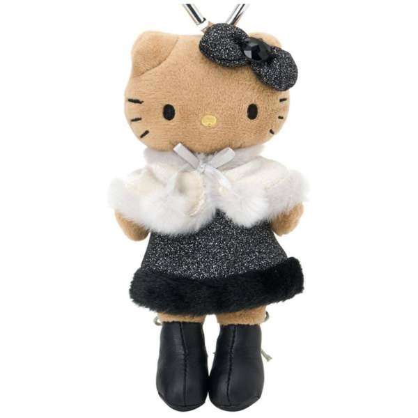 現貨｜Sanrio Hello Kitty 長腿 日版 毛公仔 吊飾 掛件 連心形扣 (KT55-15)