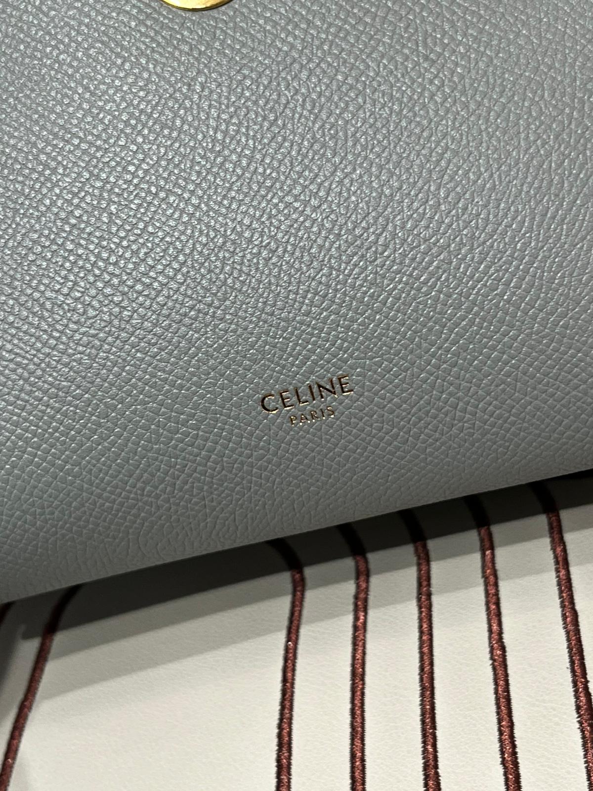 Celine nano belt bag grey 灰色牛皮 100%Authentic , 99%new✅Dust bag