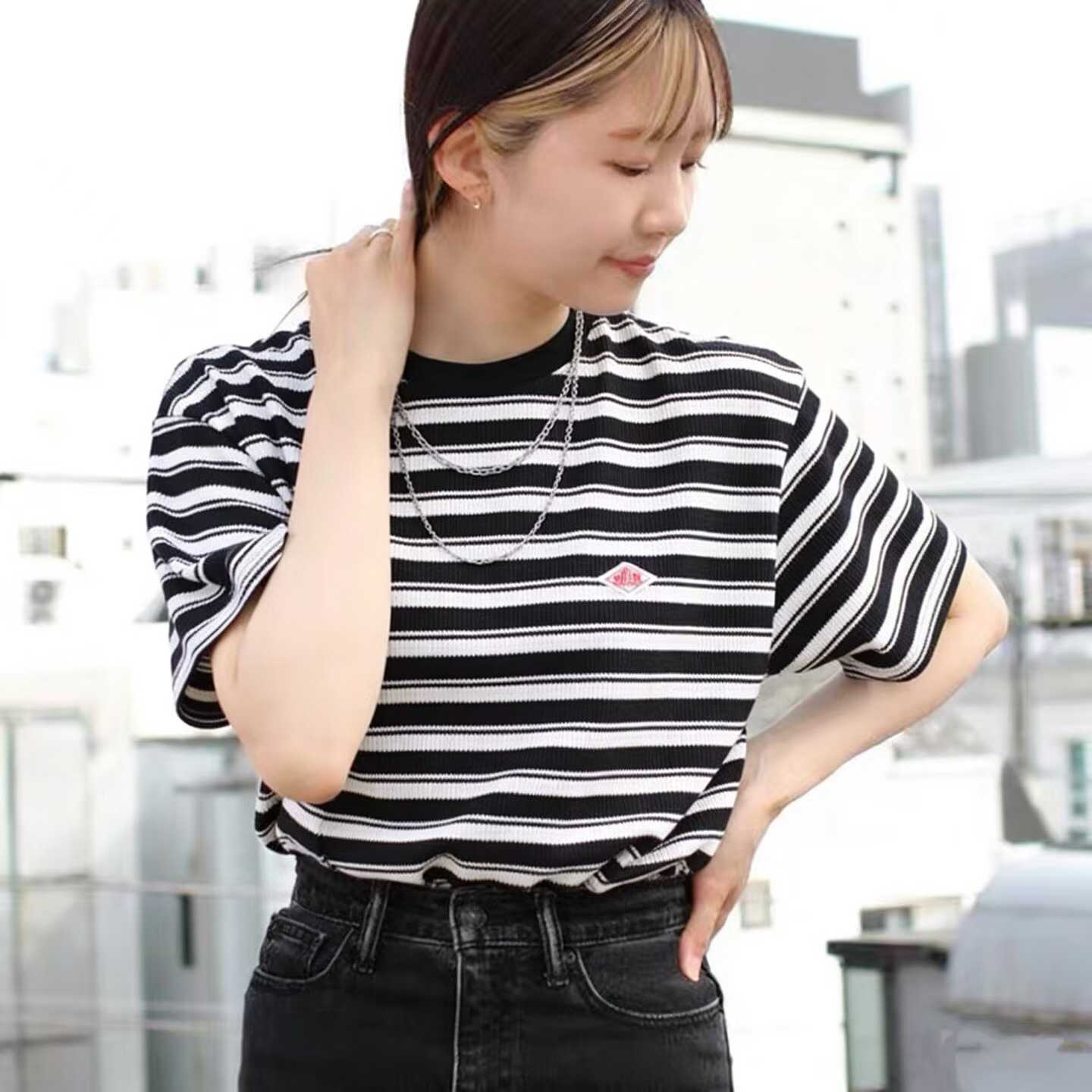 預訂 Danton條紋短袖Tee [貨號26A1395]