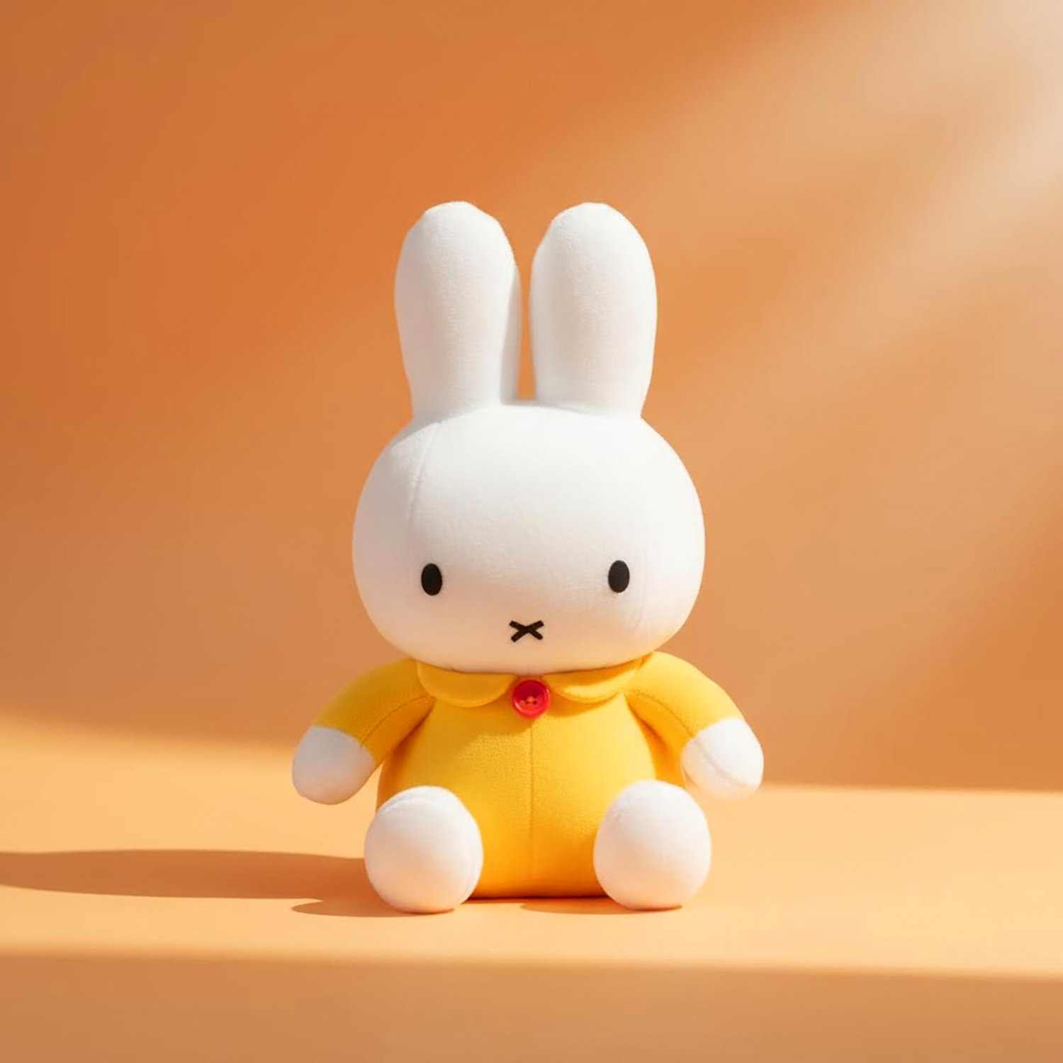 Miffy - 公仔(M) (黃色褲子款)