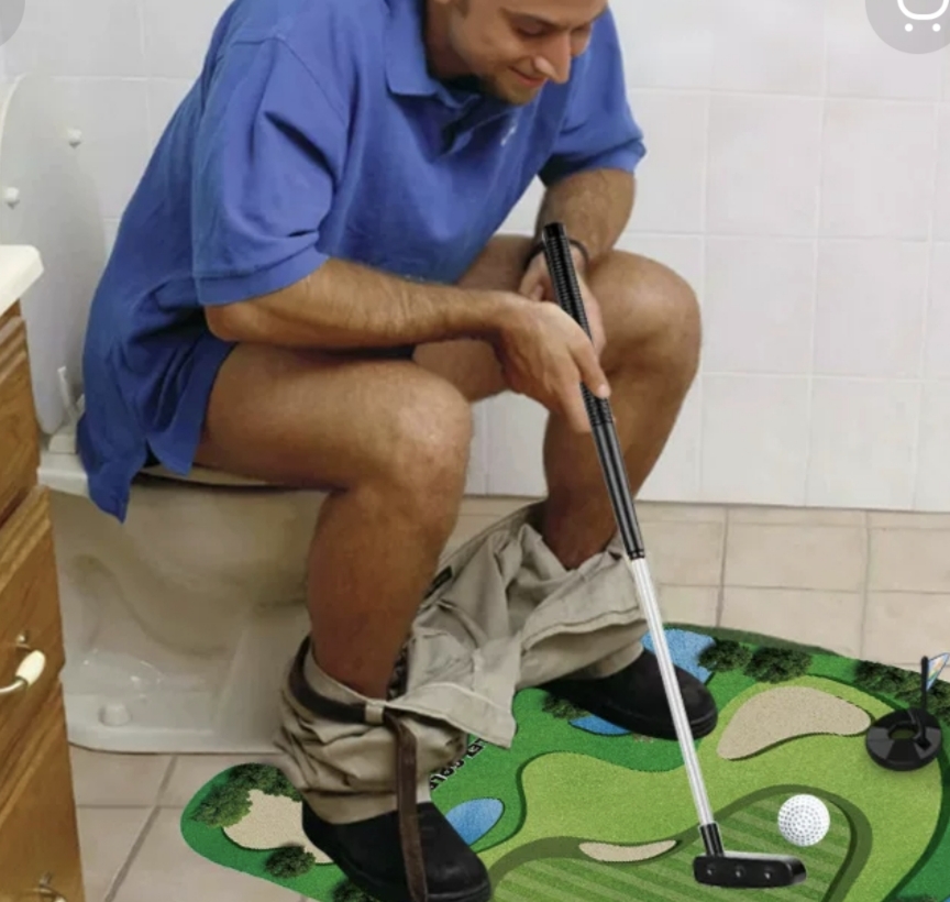 Q Toilet Golf（去廁所打Golf,一定係Day off）