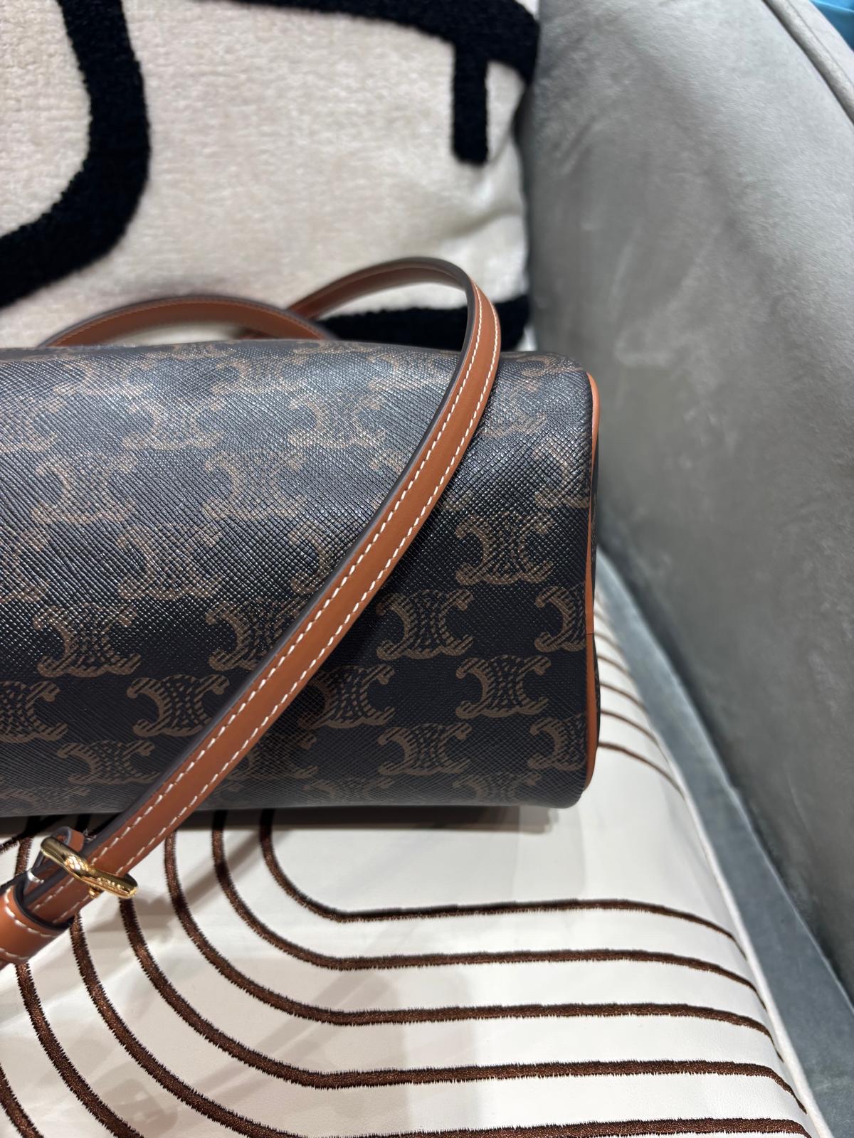 Celine Cylinder Boston Bag 100%Authentic, 99%New ✅Dust bag