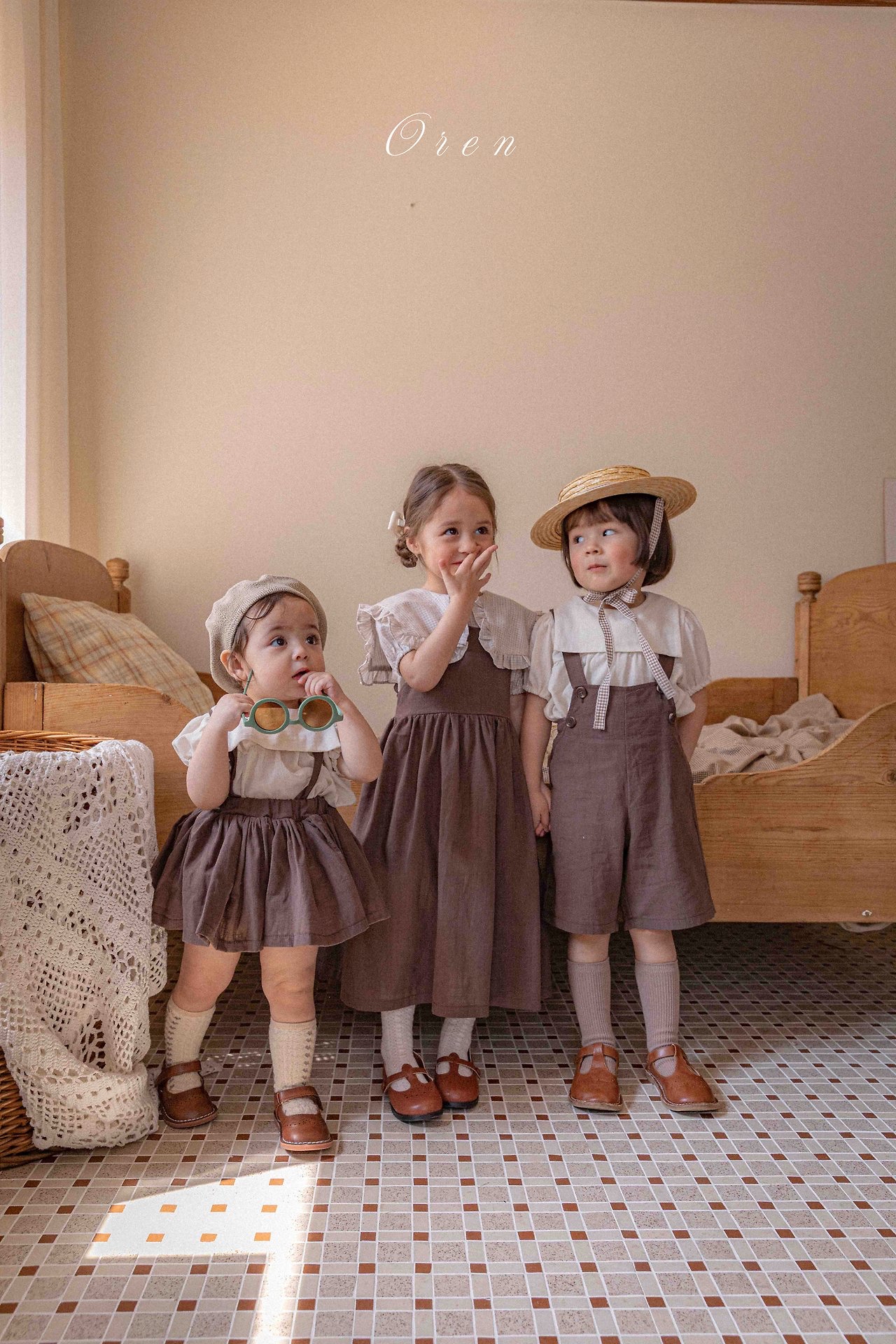 🇰🇷oren 包屁裙/連身褲/裙 親子 (上衣另購）