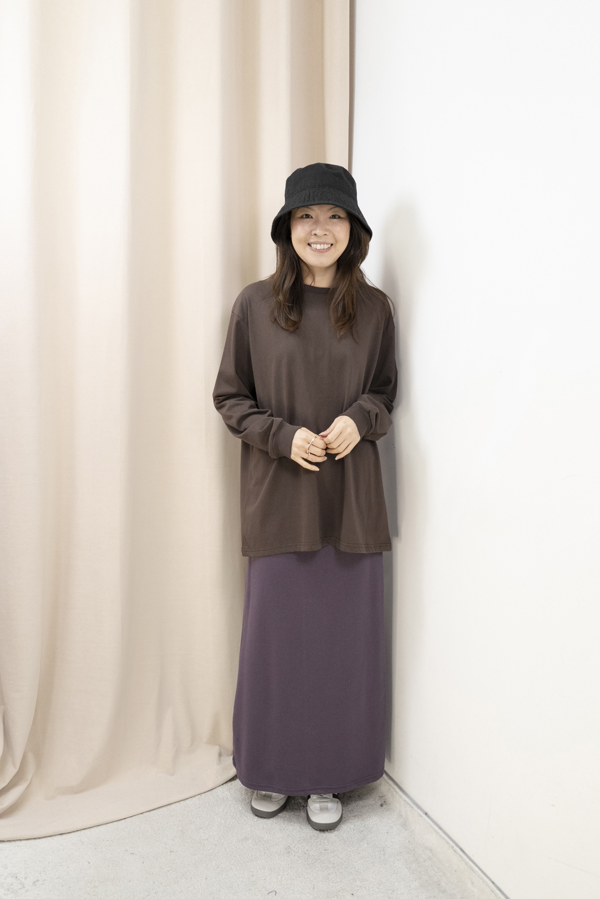 舒適棉不勒肚直順半身裙（5色）