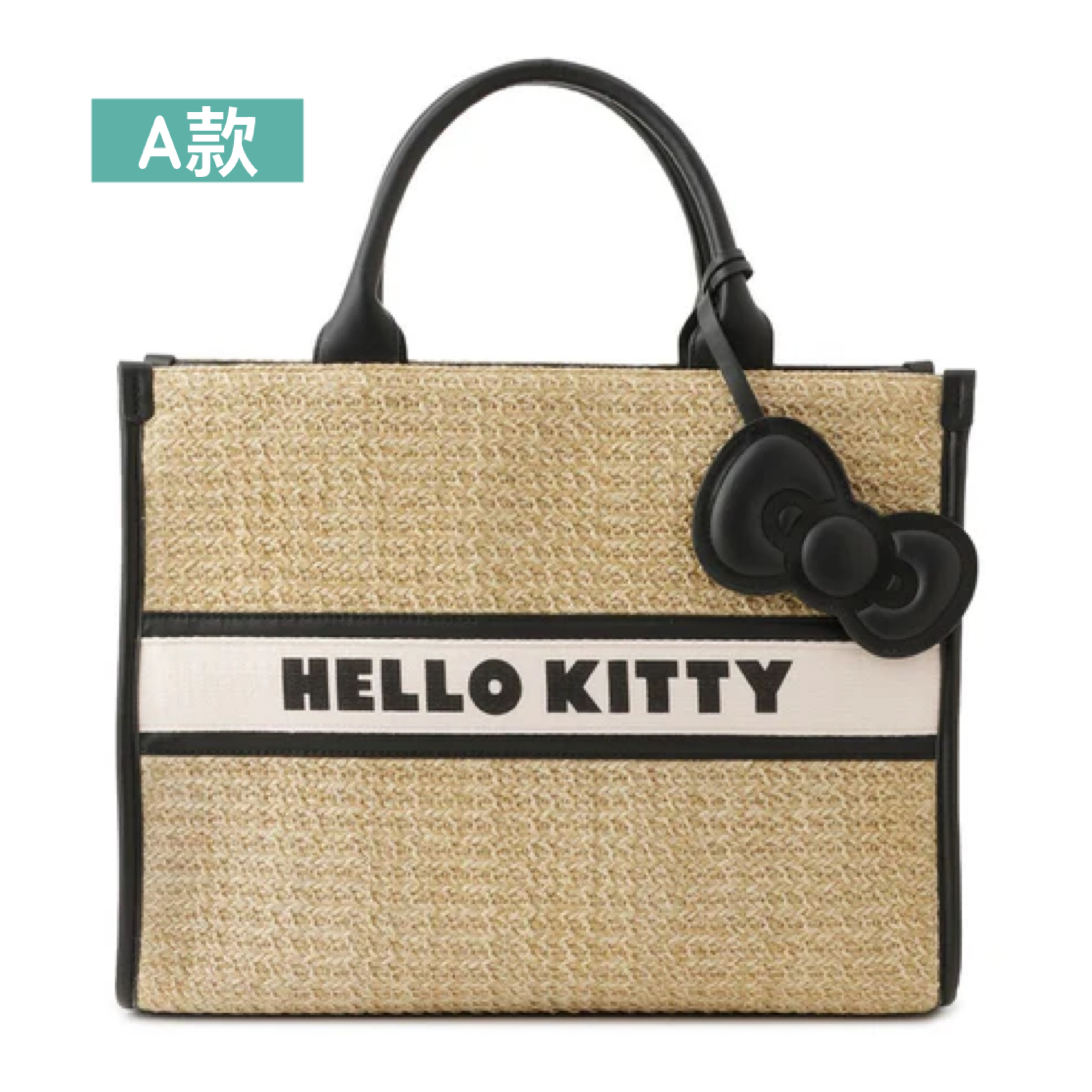 日本預訂📍日本VIS x Hello Kitty曬黑樣系列 - 方形兩用手提袋 不包郵