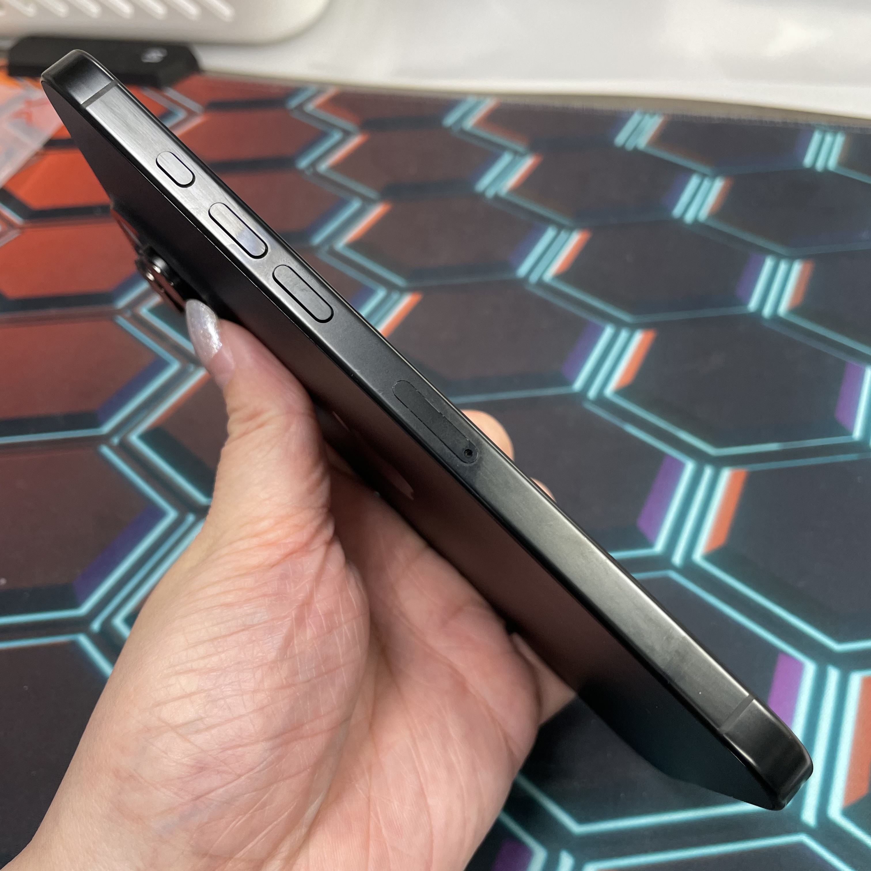 *7578 16 Pro max 完美機 512GB 電88 黑色 black
