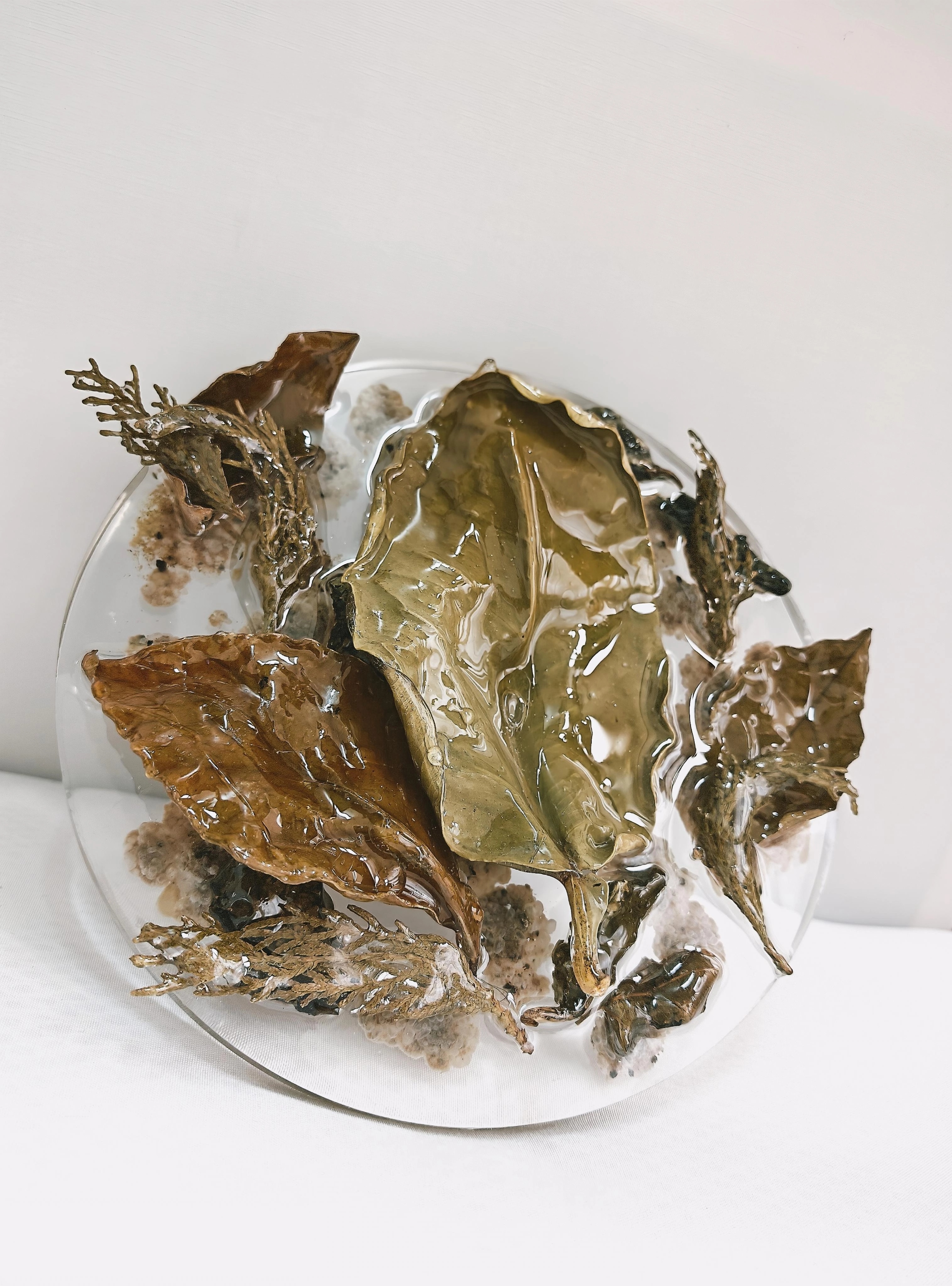 四葉立體花精靈氣板 3D Four Leaf Hz Floral Plate 