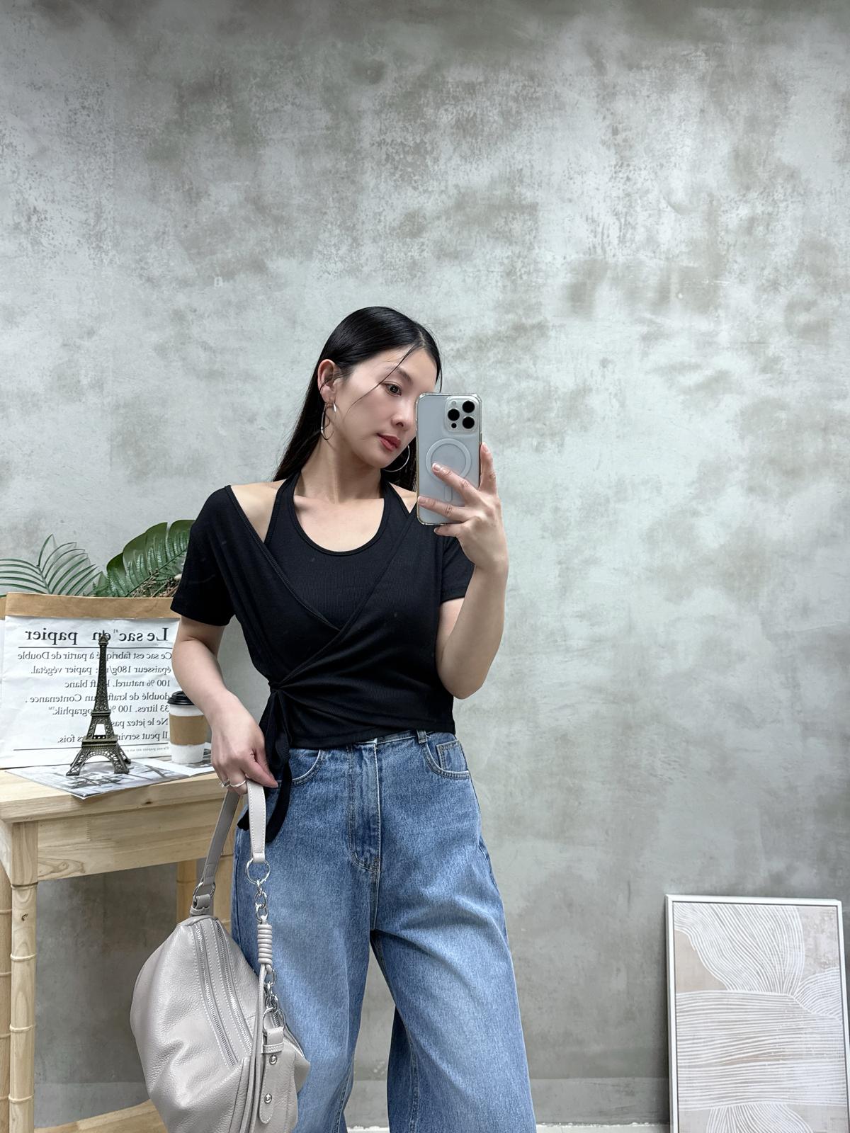 G03 Two in one掛腰背心+Top