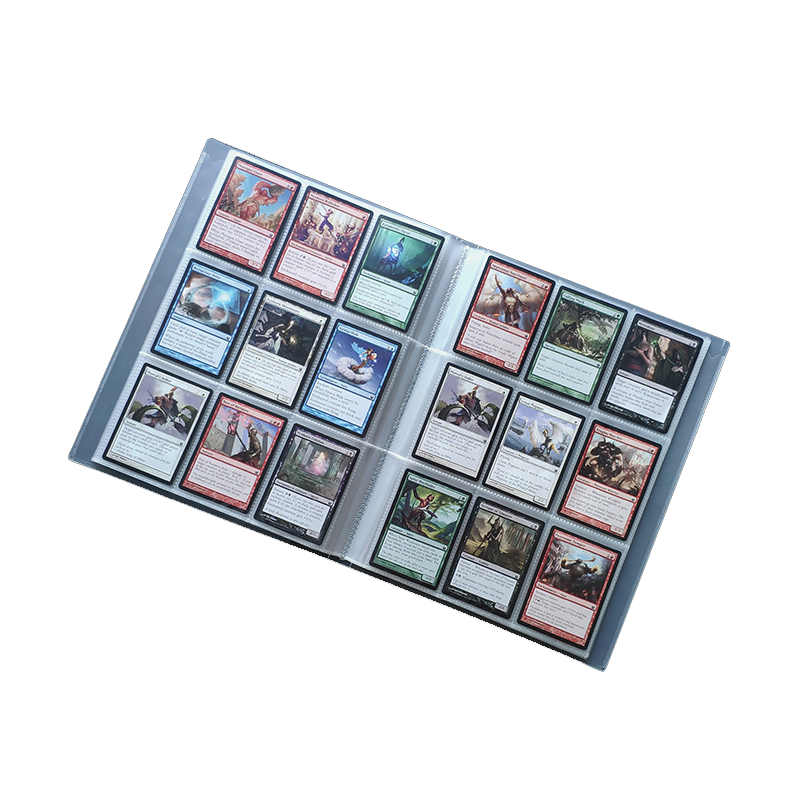 透明 9格 卡簿 9-slot card holder,clean