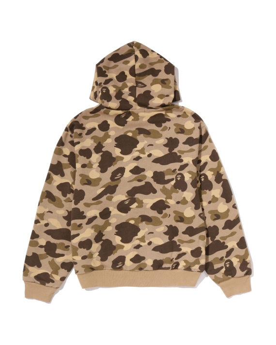 BAPE Color Camo Heavy Washed Cropped Fit Zip Hoodie (0ZXSWM314151R)