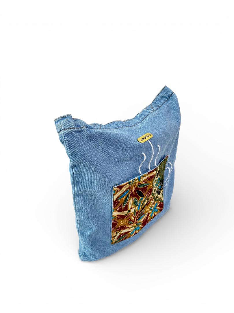 LD070 - Batik Jeans Bag